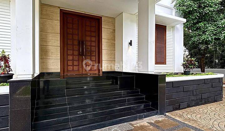 Pondok Indah - [for Sale]: Rumah Mewah Terawat Dan Siap Huni, Bangunan 2,5 Lantai Plus Basement 2