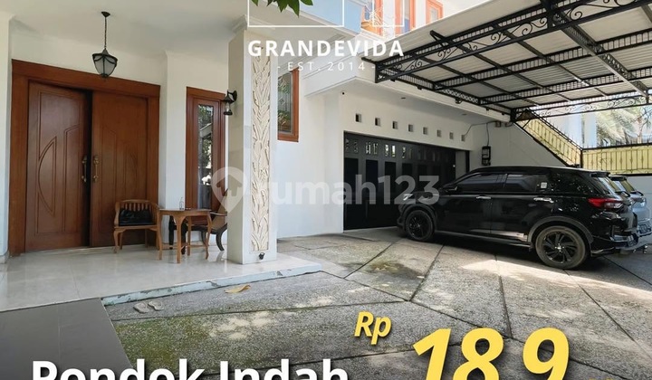 Pondok Indah - [for Sale]: Rumah Mewah, Lokasi Premium, Bangunan Terawat