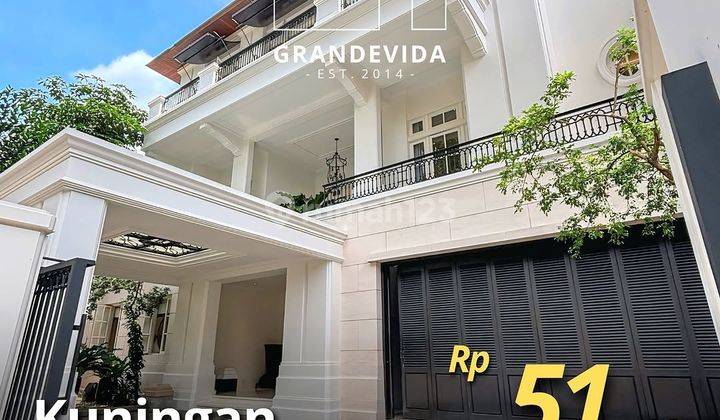 Kuningan - [for Sale]: Rumah Mewah Eksklusif, Desain Modern Classic, Super Strategis Di Pusat Bisnis Dan Perkantoran 1