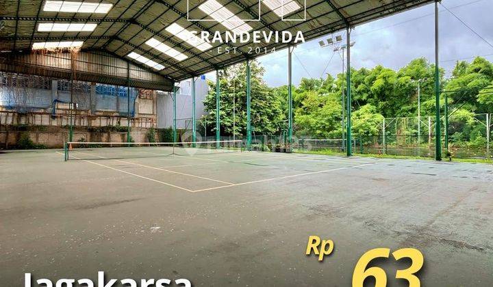 Rumah Hitung Tanah, Luas Dan Besar, Ada Lapangan Tenis Di Jagakarsa