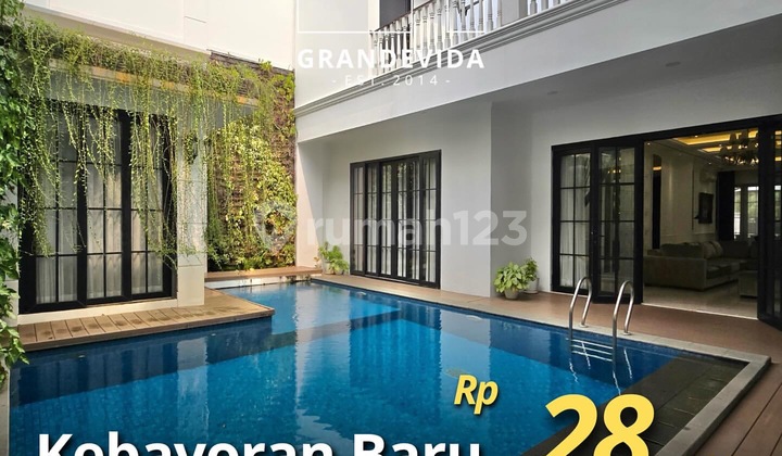 Kebayoran Baru - [for Sale]: Rumah Cantik Terawat Dan Siap Huni, Dekat Senopati Area