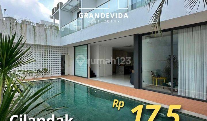 Luxury Tropical House, Dalam Komplek, Private Pool, Full Furnished Di Cilandak Jakarta Selatan 1