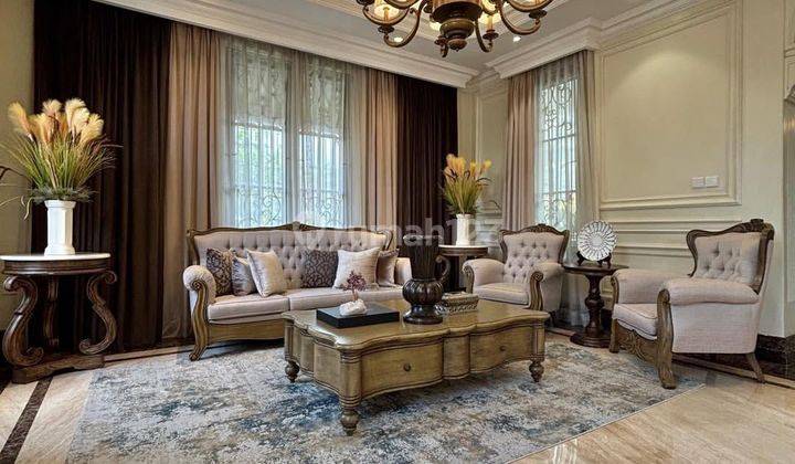 Kemang - [for Sale]: Brand New House, Design American Classic Mewah, Fully Furnished 4