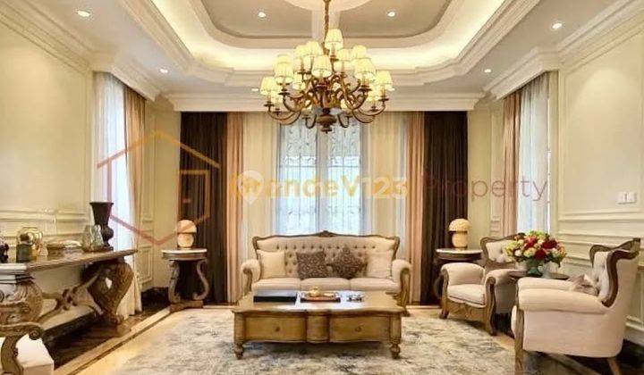 Kemang - [for Sale]: Brand New House, Design American Classic Mewah, Fully Furnished 4
