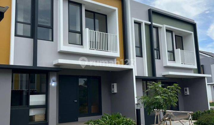 Disewakan Murah Rumah Cluster Baroni Symphonia Summarecon Serpong. 2