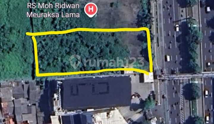 Kavling Komersial di Jalan Utama Salemba Raya Jakarta Pusat