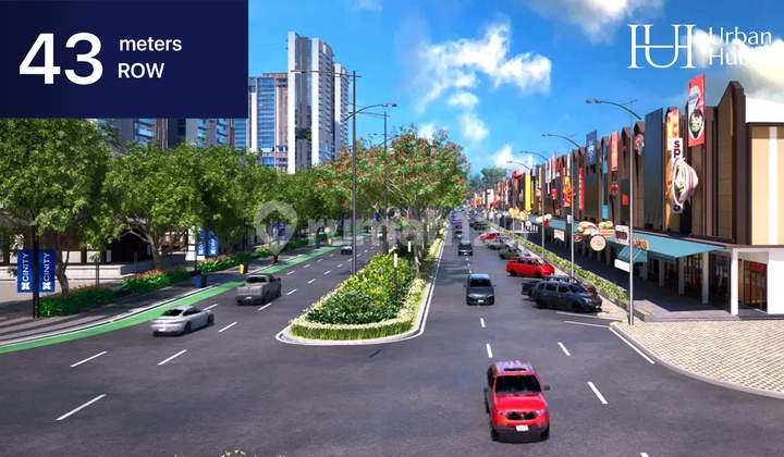 For Sale: New Shophouse Unit in Cikarang International City (CINITY) Autonomous City Area, North Cikarang, Strategic Location Only 5 Minutes from Cikarang Station 2