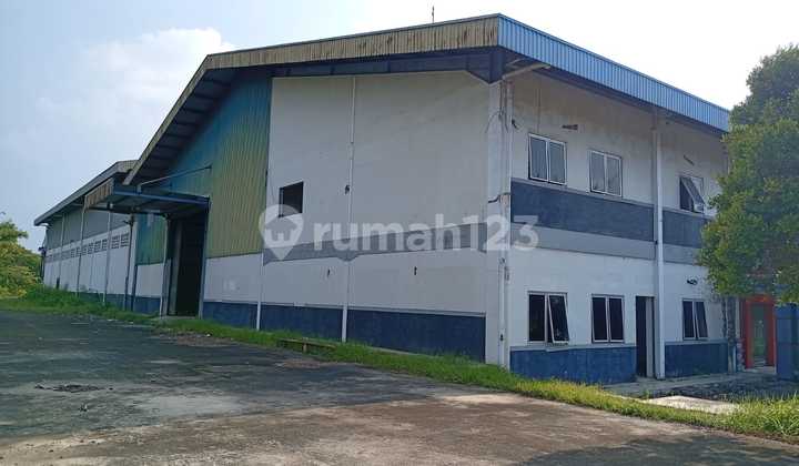 FOR RENT: Factory and Warehouse, Affordable, Ready to Use, Strategic Industrial Location on the Main Road, West Karawang