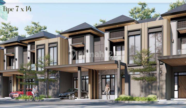 Dijual Rumah New Launching Perumahan Parkland Podomoro Karawang Barat 1