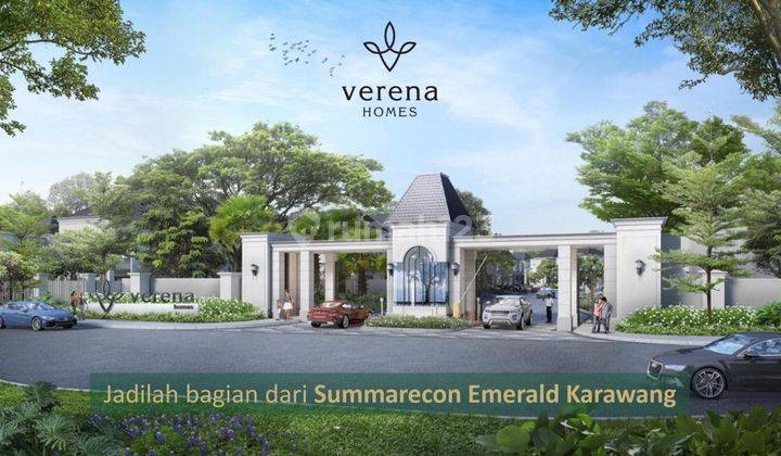 Dijual New Launching Verena Homes Summarecon Emmerald Karawang  1