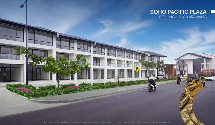 Dijual New Launching Ruko Soho Rolling Hills Kawasan Kiic Karawang Barat 1