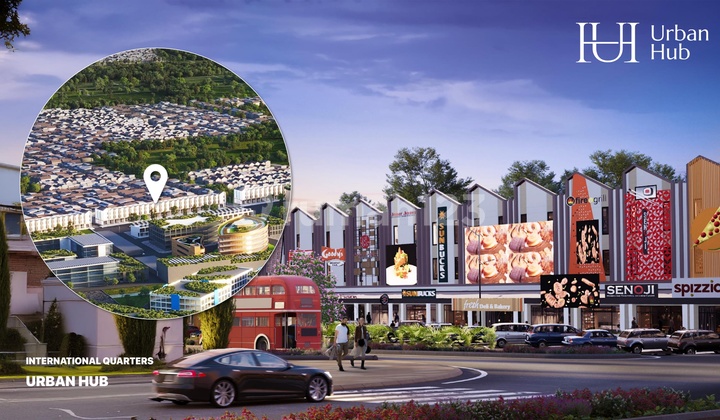 For Sale: New Shophouse Unit in Cikarang International City (CINITY) Autonomous City Area, North Cikarang, Strategic Location Only 5 Minutes from Cikarang Station 1