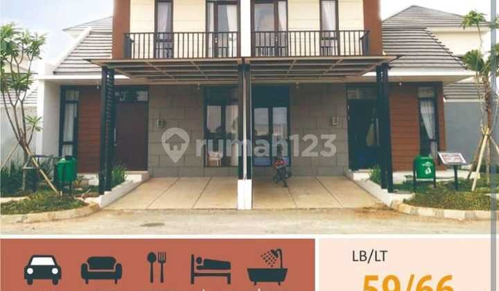 Disewakan Cepat Lokasi Strategis Rumah 2 Lantai Perumahan Grahayana Galuh Mas Karawang Barat 2