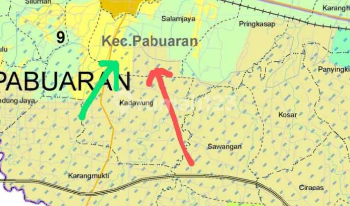 For Sale Cheap Ready-to-Use Industrial Land Fast Sale in Pabuaran Subang District, West Java