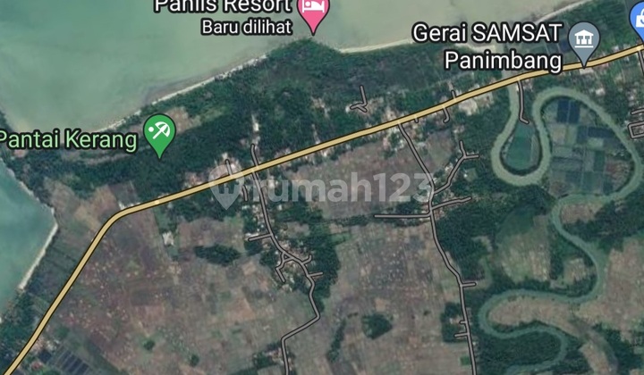 Tanah pinggir pantai tanj jaya / tanj lesung , mekar sari panimbang pandeglang 1