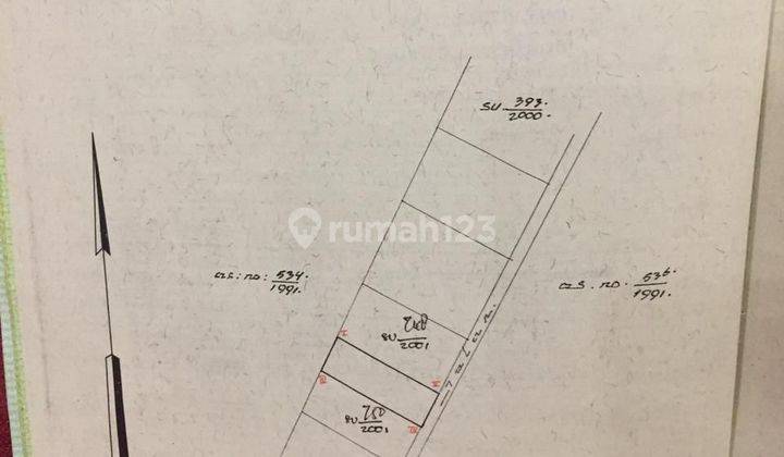 Dijual tanah di jimbaran lokasi cocok untuk Villa  1