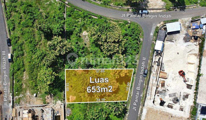 TANAH PECATU PANTAI CEMONGKAK LOKASI STRATEGIS  PINK ZONE 