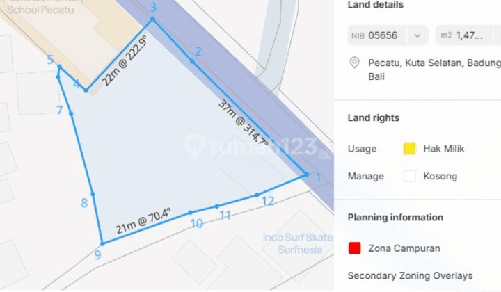 FOR LEASEHOLD LAND IN NYANG NYANG NEAR THE BEACH  1