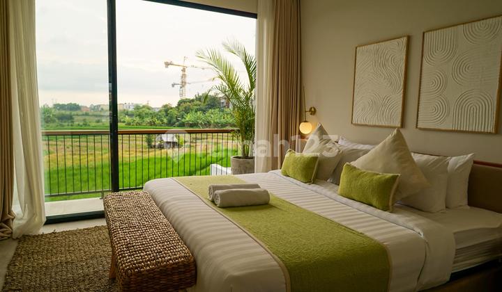 For Rent 2Br Villa Ricefield View - Located In Canggu, Bali
