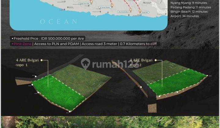 FOR SALE LAND PECATU ULUWATU 4ARE PERFECT FOR VILLA  1