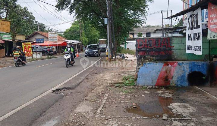 Dijual Tanah Lokasi Strategis Pinggir Jalan Sangat Cocok Untuk Tempat Usaha Ruko di Sawangan Depok