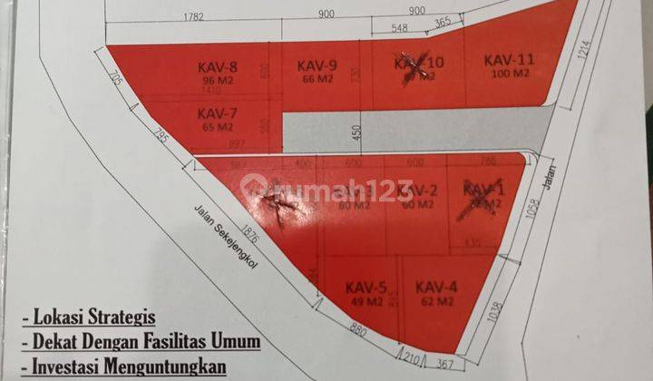 Tanah di Kp. Sekejengkol Desa Cimekar Kec Cileunyi Kab Bandung, Bandung SHM 60 m² 11