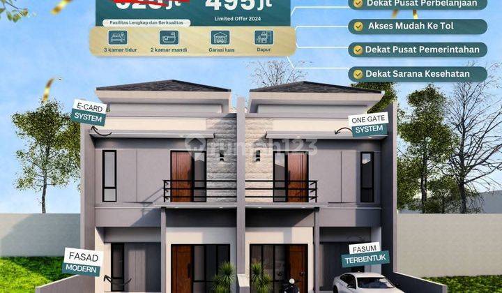 Rumah Cluster Semarang Selatan 2 Lantai Murah 2