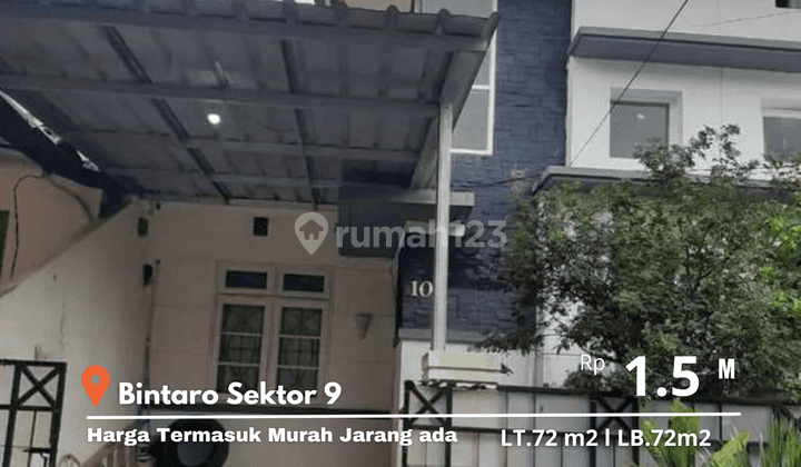 Dijual Rumah Bintaro Sektor 9 Murah Jarang Ada Lokasi Tenang 2