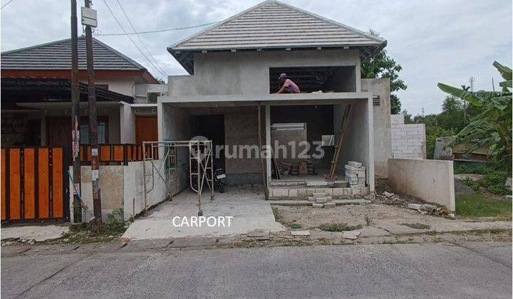 Rumah dekat RS PKU Muhammadiyah di Bantul Kota Proses Bangun 2