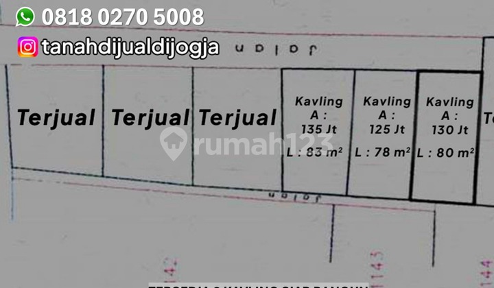 Land near Jl Parangtritis Km 14 in Sumbermulyo, Bambanglipuro, Yogyakarta Land near Jl Parangtritis Km 14 in Sumbermulyo, Bambanglipuro, Yogyakarta