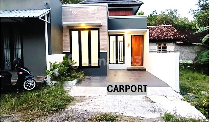 House Near Mercu Buana Campus by the Main Road in Sedayu Under Construction