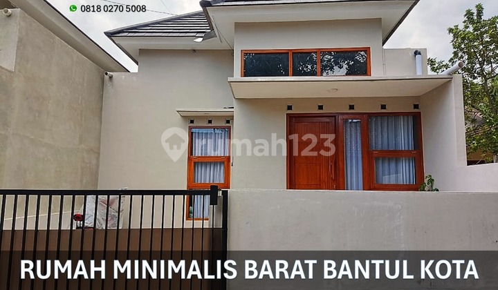 Rumah Dijual Barat Bantul Kota di Kadisono Guwosari Proses Bangun  1