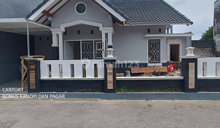 Rumah Dekat Bandara Adisucipto Dalam Perumahan Purwomartani Proses Renovasi 1