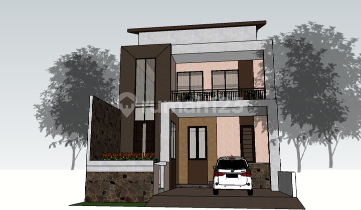 Rumah baru di Setiabudi Regency on progres 2