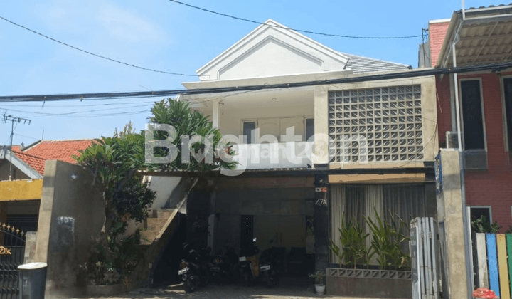 rumah usaha gayung kebonsari dekat bundaran dolog, sebelah SD Al Hikmah, dekat masjid agung surabaya 1