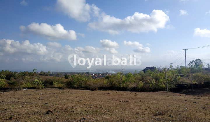 Tanah, Land With Ocean, Mountain, And Gwk Views In Ungasan, Bali Tanah, Land With Ocean, Mountain, And Gwk Views In Ungasan, Bali