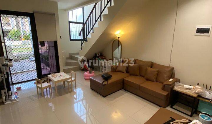 rumah dalam cluster semi furnish.siap huni