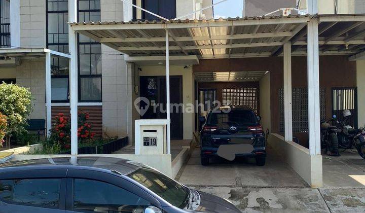rumah dalam cluster semi furnish.siap huni