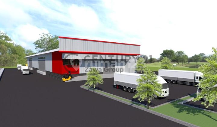 Disewakan Gudang Kondisi Baru di Pinggir Jalan Raya Cikupa Serang Banten