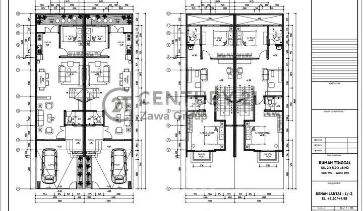 Dijual Rumah Baru Sisa 1 Unit di Komplek Taman Ratu Indah Jakarta Barat 2