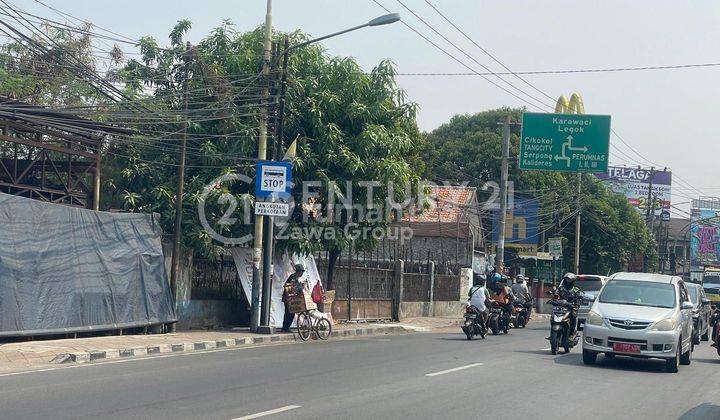 Tanah Kosong  di Karawaci Tangerang Lokasi Strategis Pinggir Jalan Utama 1