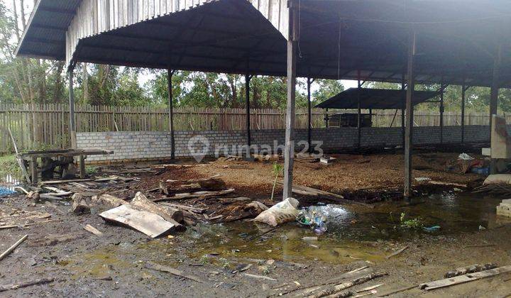 Dijual Cepat Gudang Workshop. Ex. Sawmill. Banjarmasin. Kalimantan Selatan.  2
