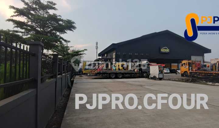 Gudang 1 Lantai Dekat Akses Tol Dekat Akses Pelabuhan di Jalan Raya Bekasi Cakung Barat, Jakarta Timur