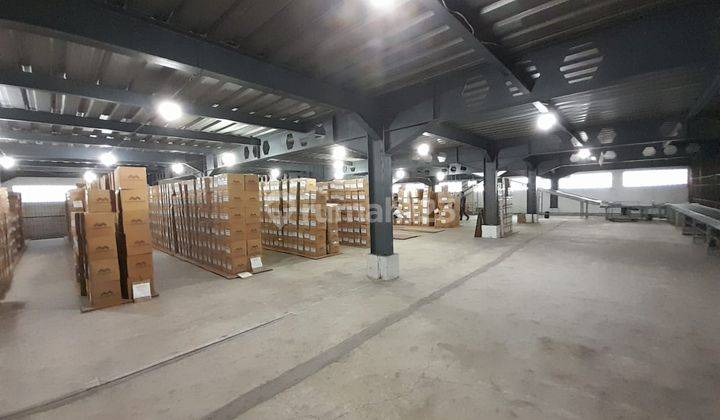 Gudang produksi kapuk muara