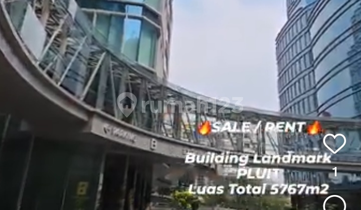 For Sale/Rent Pluit Landmark Office Building