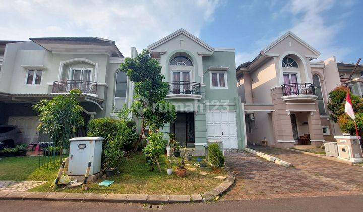 Rumah Gading Serpong  Besar Murah Cantik Kondisi Bagus Full Furnised Nyaman Dan Aman Dekat Kemana2 Ac,kipas,wh,mesin Cuci,rice Cooker,tv,internet,kompor, Gas,pel2an,gading Serpong Sebrang Hypermart Dan Summarecon Mall 2 Lantai Sebagian Granit Sudah Re 2