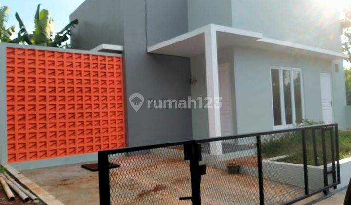 Tinggal 1 unit rumah baru 1 lantai di sale  2