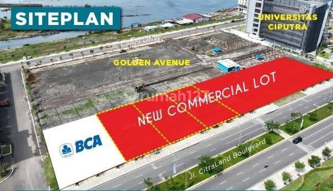 Kavling Komersial di di Center Point of Indonesia 
Citraland Losari City 800m2 Samping Bank BCA  2