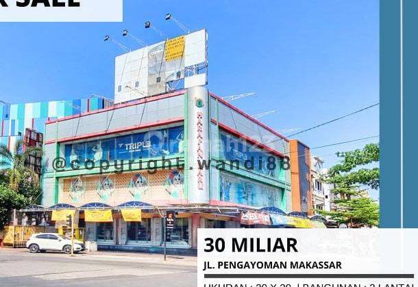 Dijual Bangunan 3 Lantai Jl.pengayoman Lokasi Strategis 2