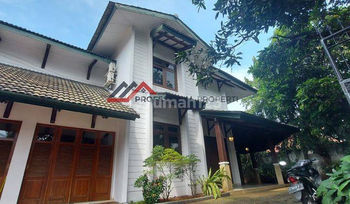 Rumah lama siap huni lingkungan sejuk kemang jakarta selatan  1